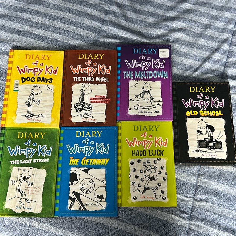 Diary of Wimpy Kid series 7 books